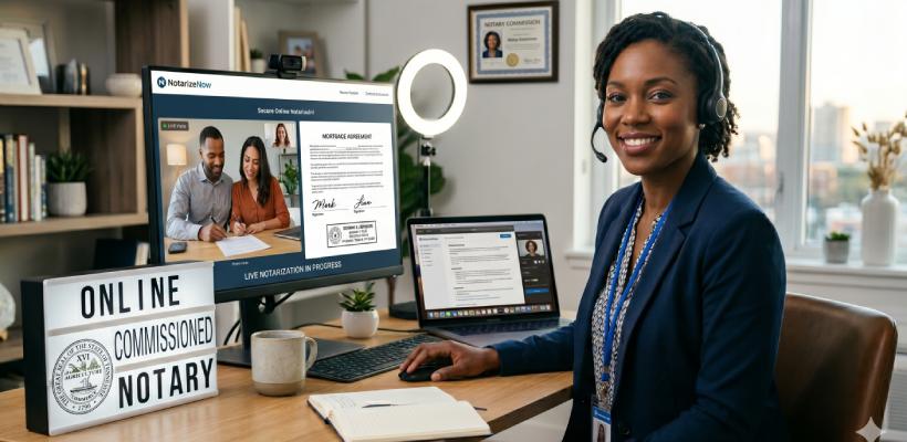 Remote Online Notarization